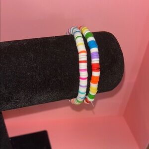 Colorful Beaded Bracelet Set